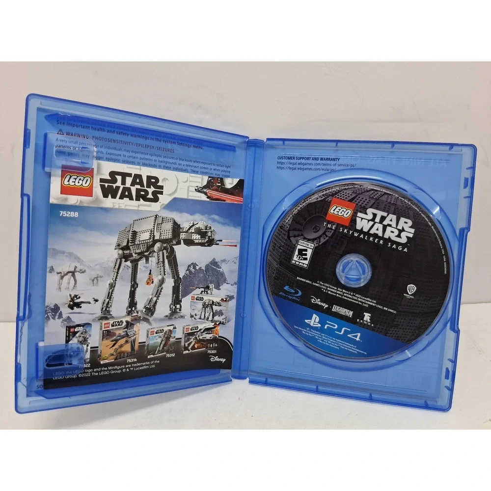 LEGO Star Wars The Skywalker Saga PS4 PlayStation 4 Video Game CIB Excellent